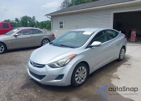 2012 Hyundai Elantra Gls/Limited из США, поврежденный, VIN KMHDH4AEXCU234117